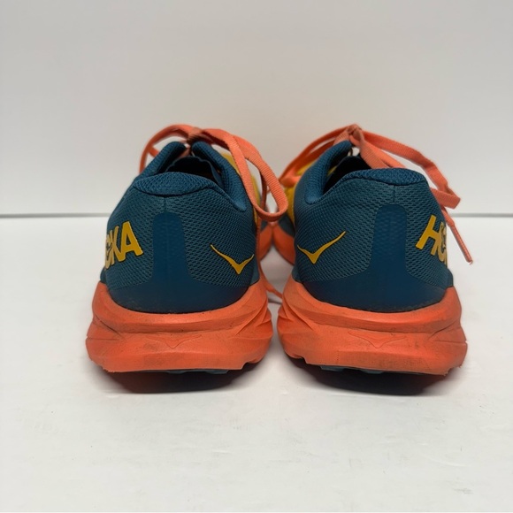 Hoka OneOne Zinal Running Shoes Orange Blue Pink Women’s 8.5 - Picture 5 of 9
